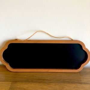 Hanging chalkboard sign - Hobby Lobby